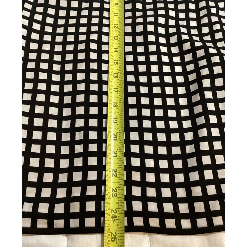 J. Crew chic grid